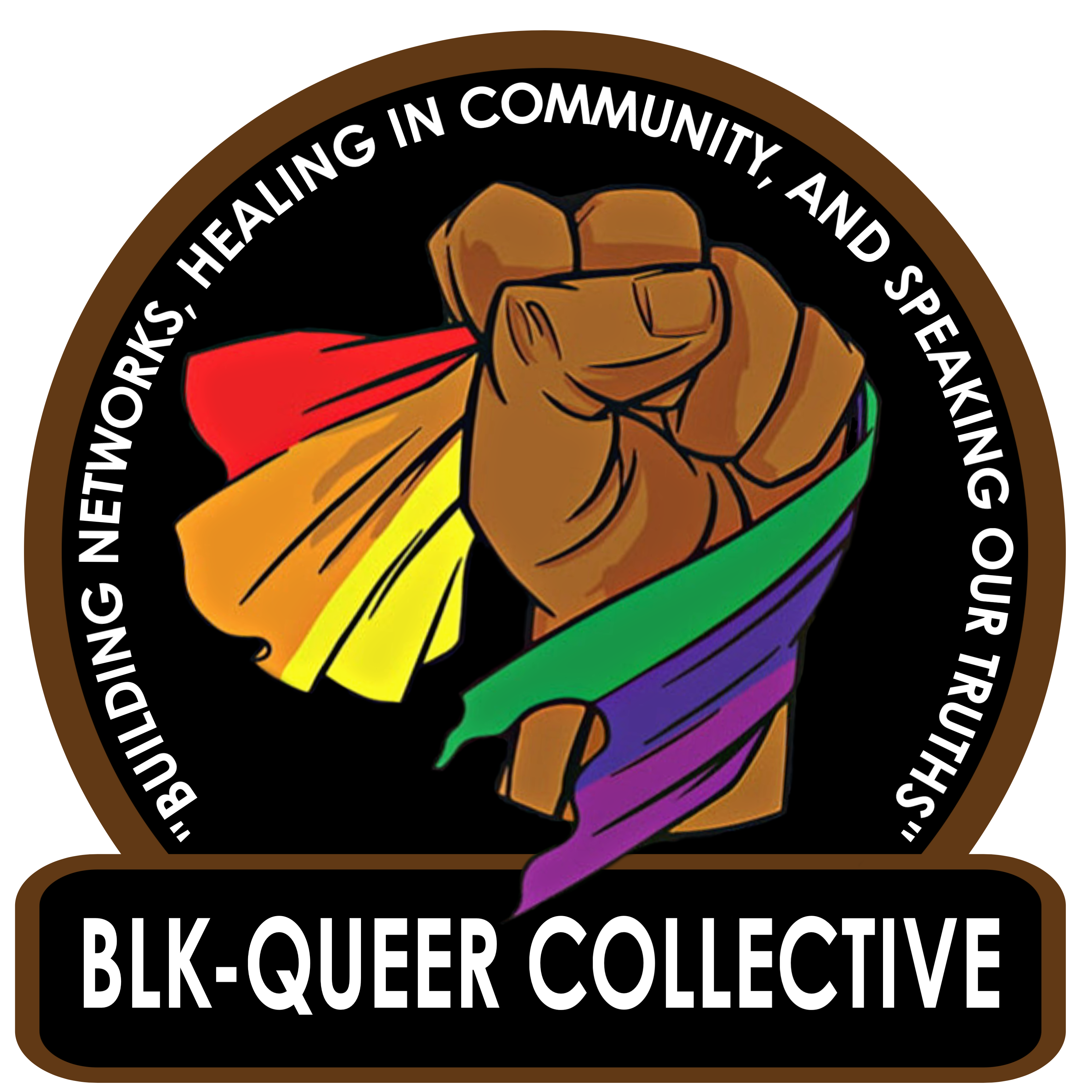 BLK-Queer Collective official logo