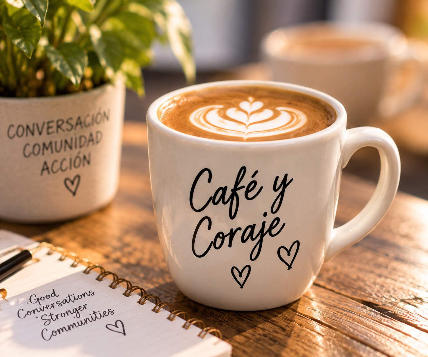 Coffee shared in community
